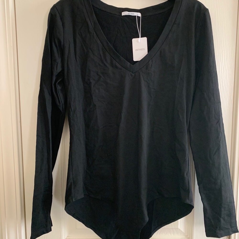 “Untyhots” Long Sleeve Bodysuit